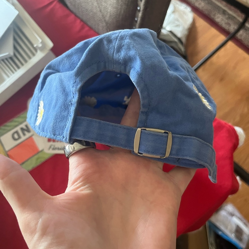 American Needle Blue Cap with Daisy Details - Picture 3 of 3